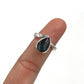 Teardrop Labradorite Ring
