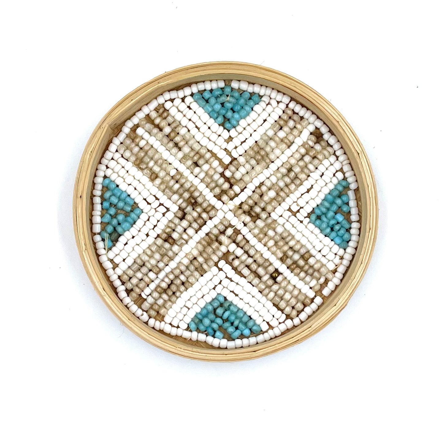 Bali Beaded Circle Coasters