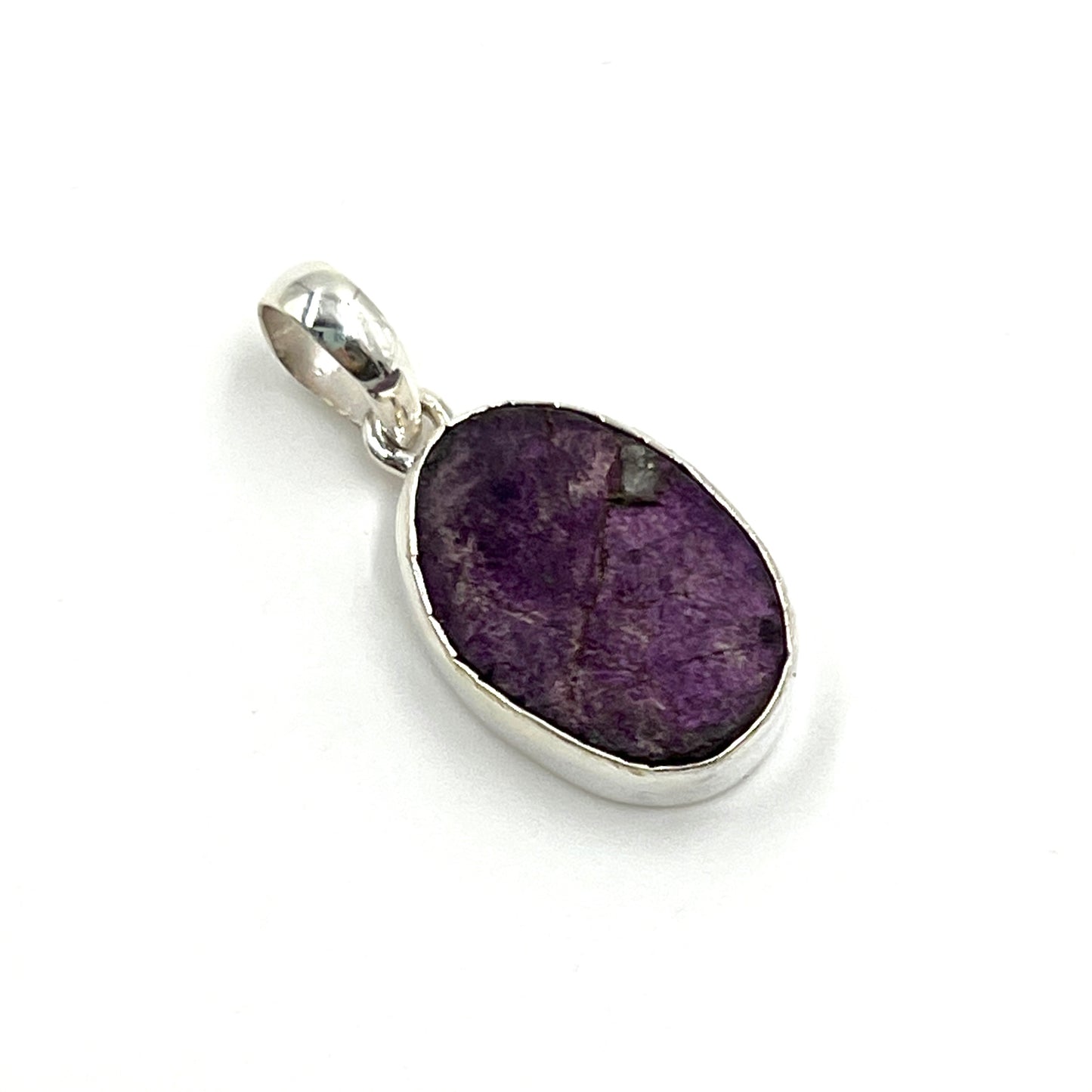 Raw Purpurite Pendants