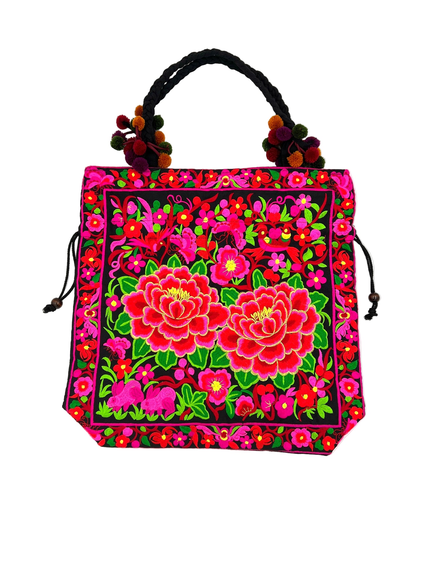 Embroidered Market Bag