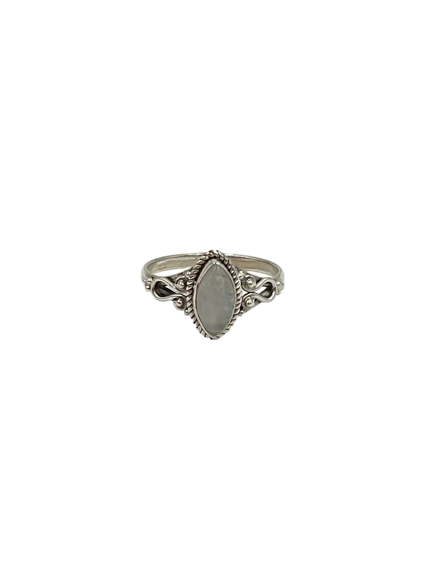 Moonstone Marquise Ring