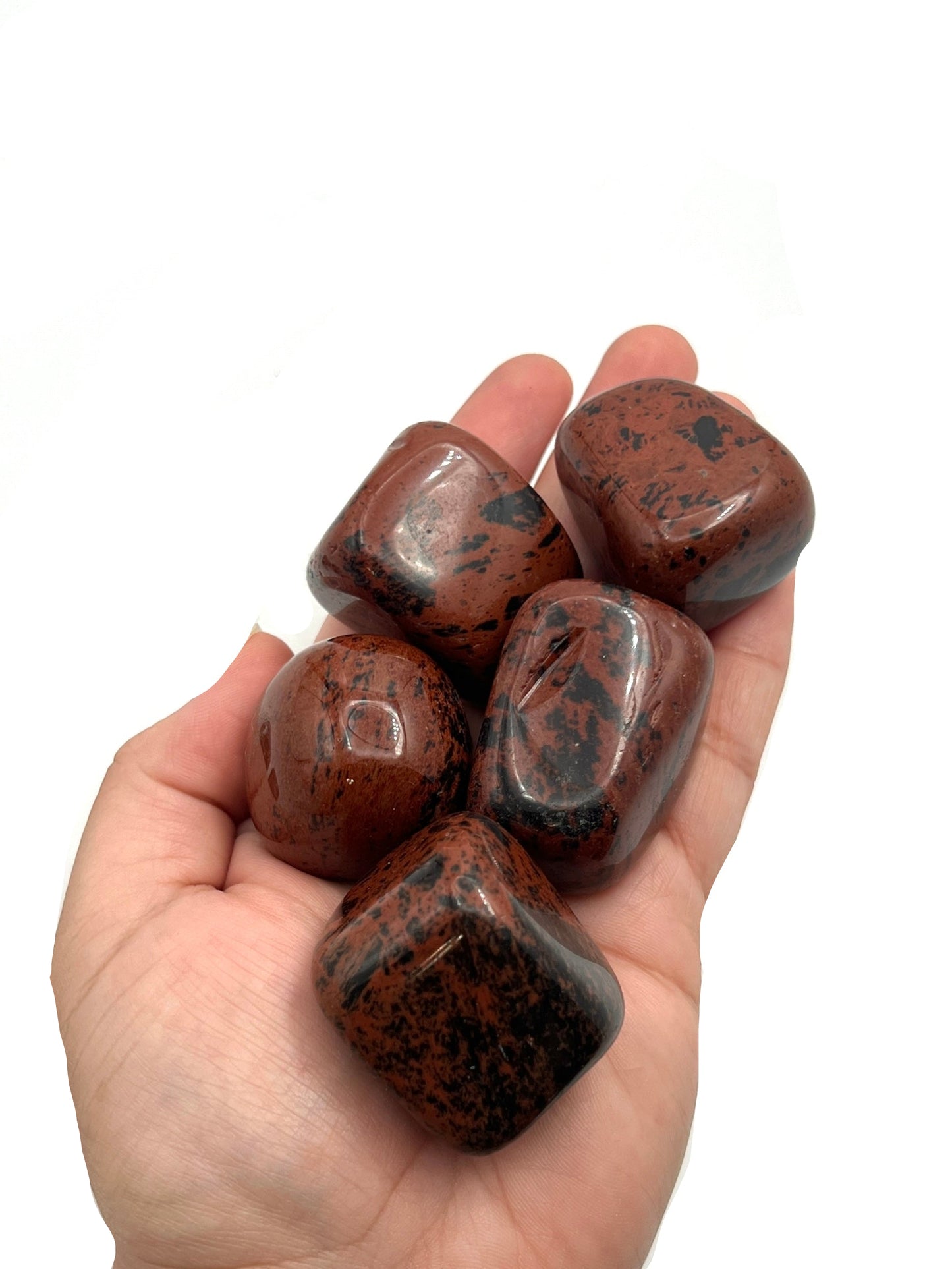 Mahogany Obsidian Tumbled Nuggets