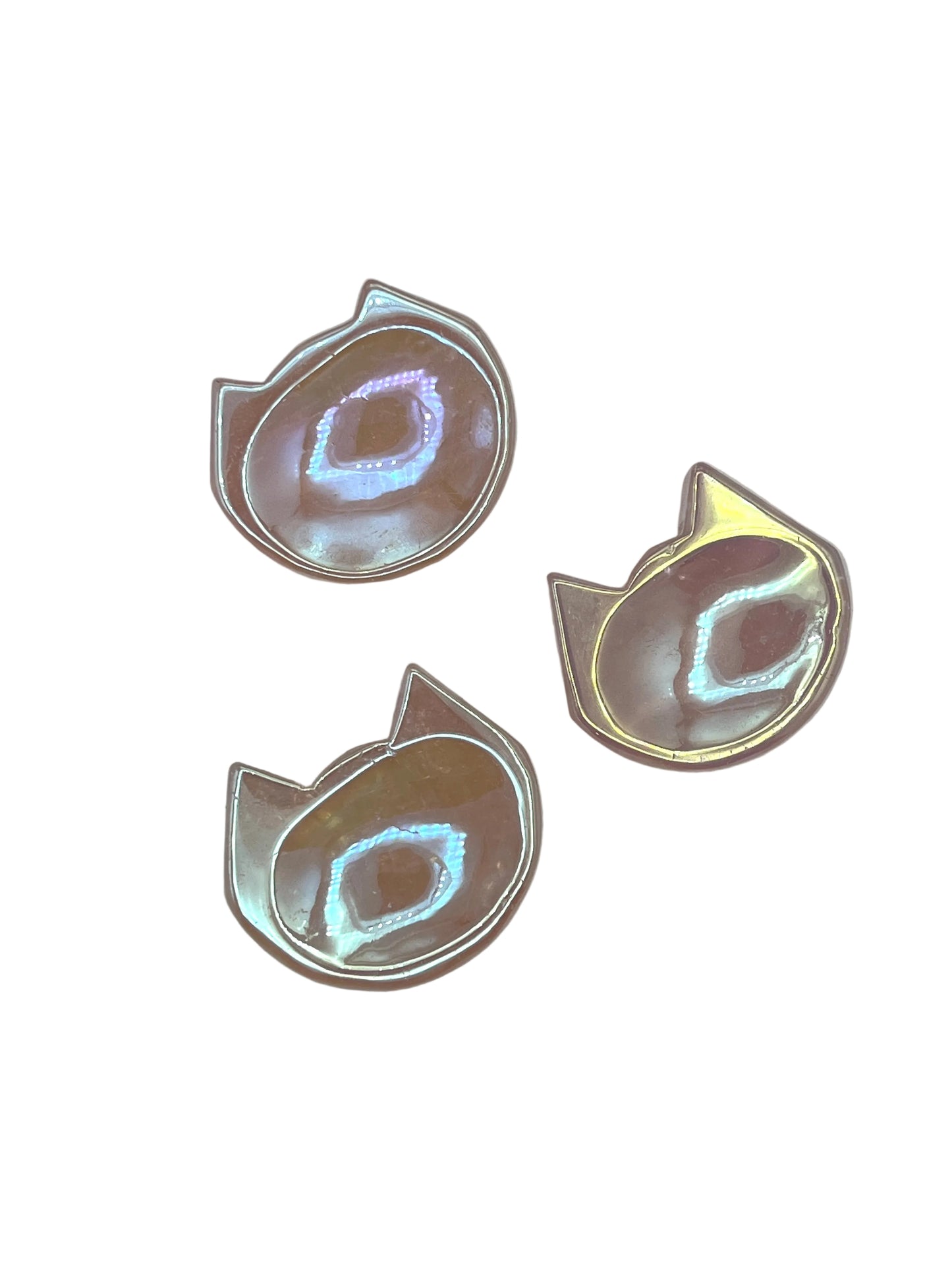 Aura Rose Quartz Cat Bowl