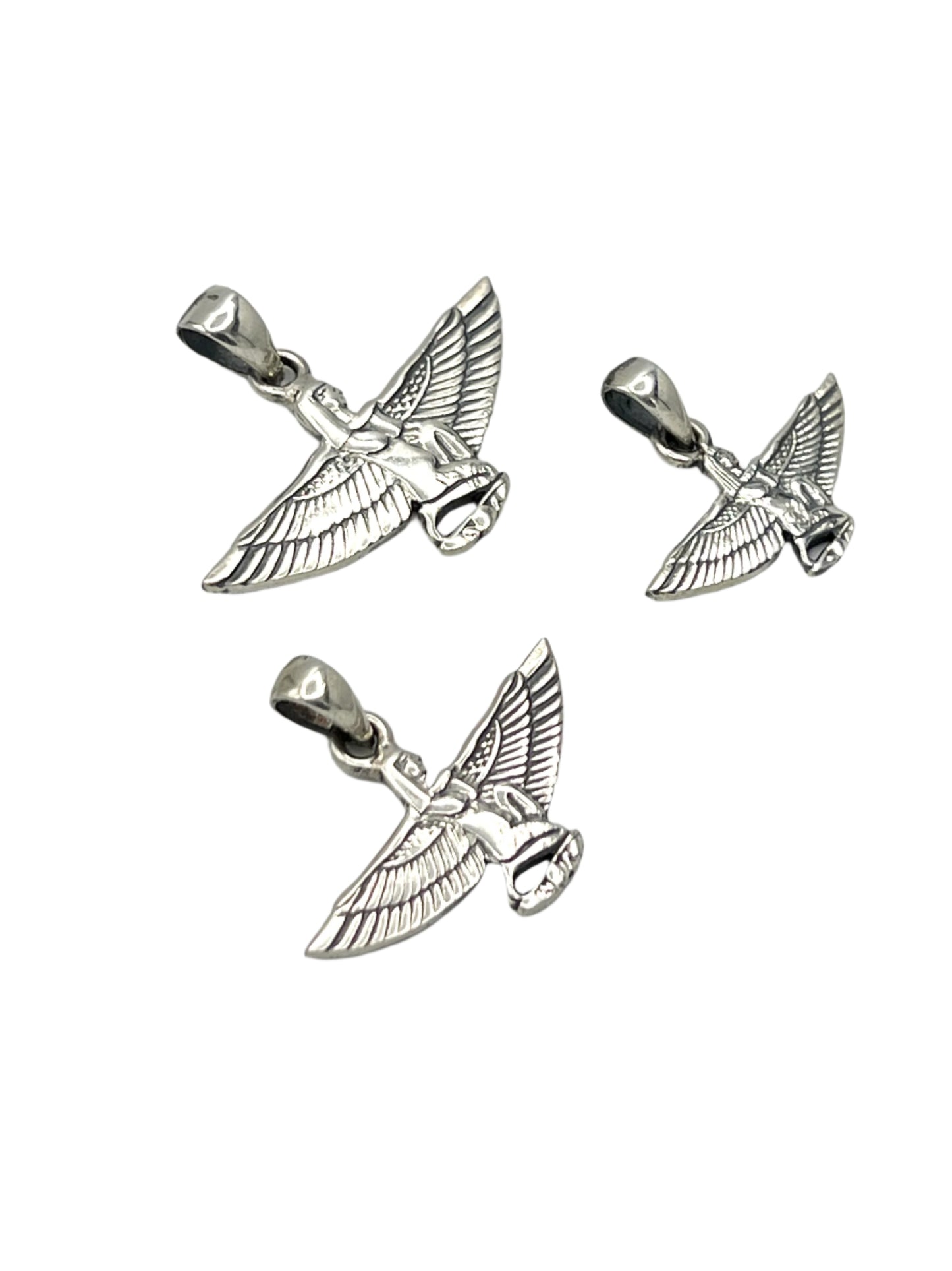 Silver Isis Pendant