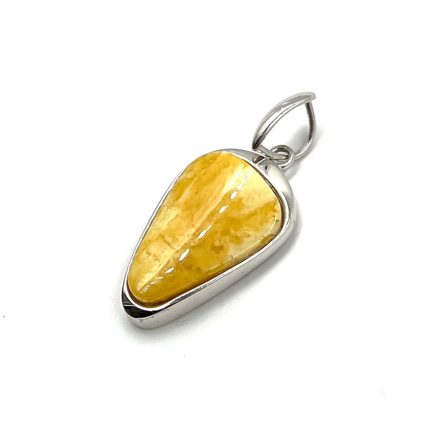 Butterscotch Amber Freeform Pendants