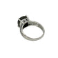 Sterling Silver Square Labradorite Ring