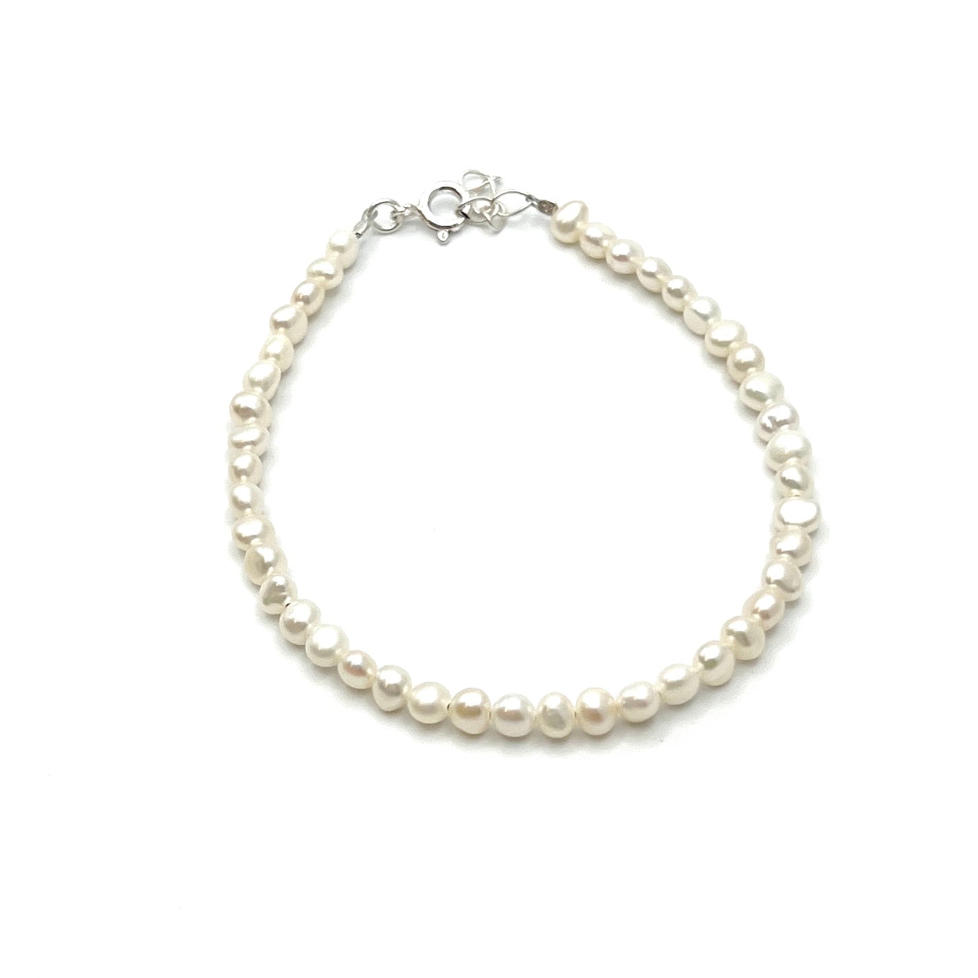 Sterling Silver Pearl Bracelets