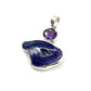 Purple Druzy Agate Pendants