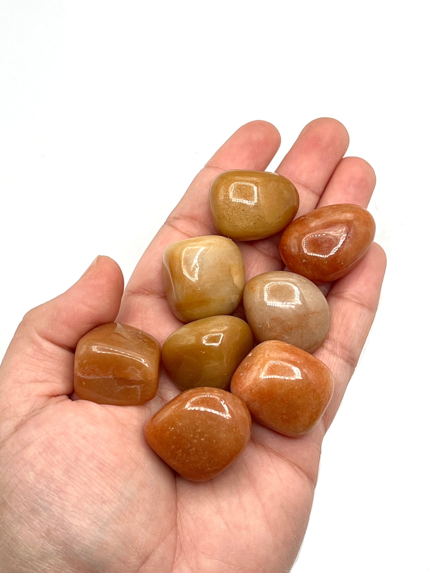 Orange Aventurine Tumbles