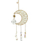 Crystal Crescent Moon Sun Catcher