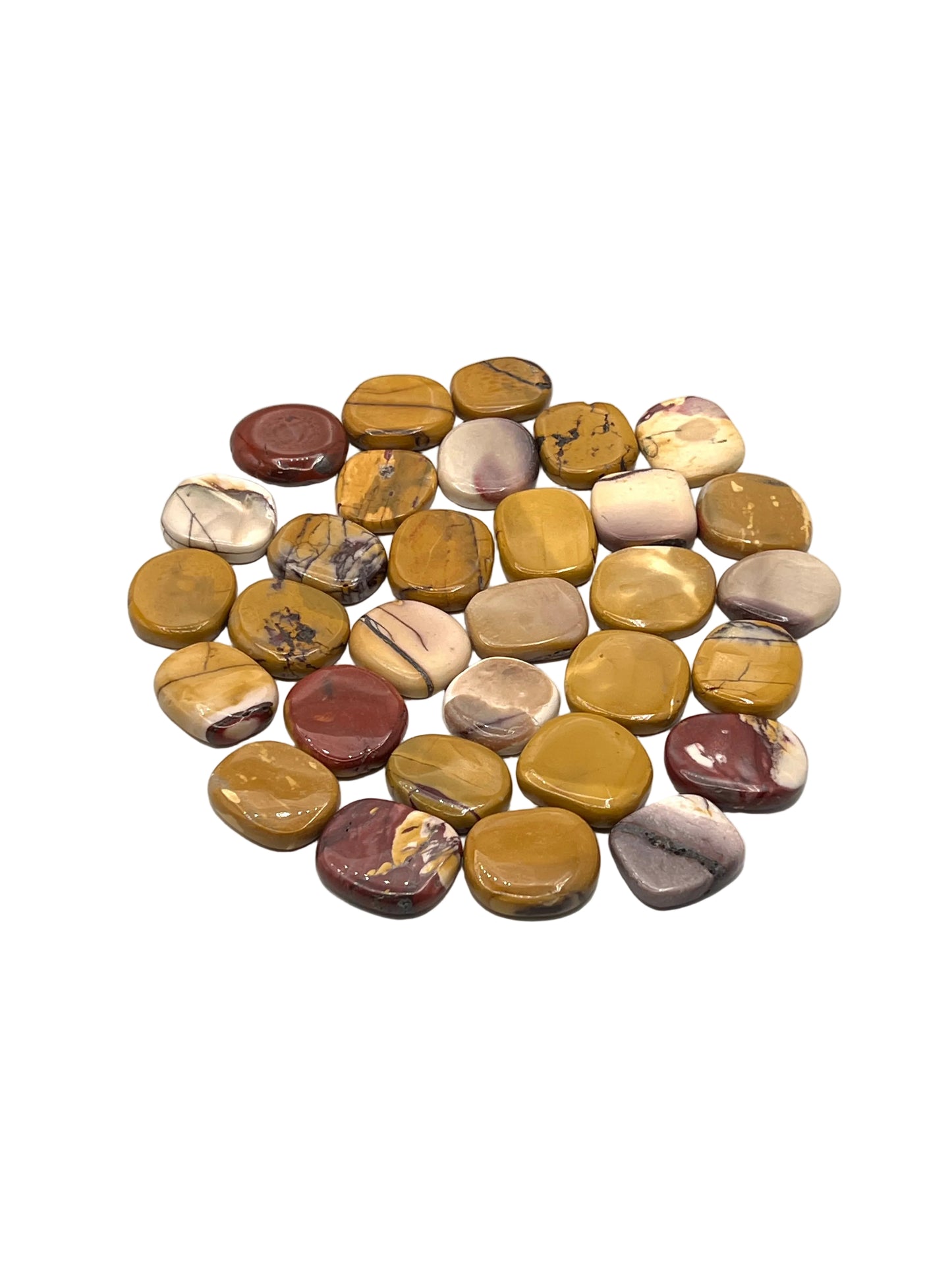 Mookite Jasper Coins