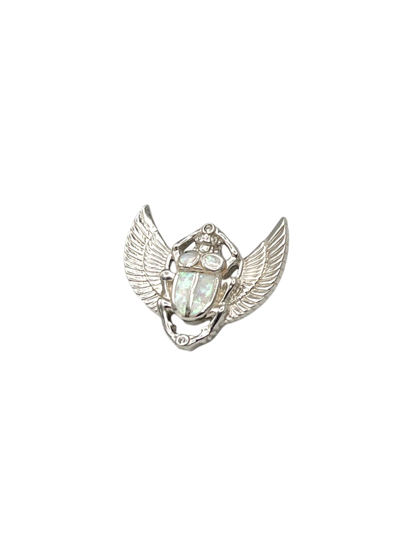 Silver Scarab Pendants