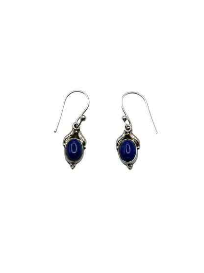 Leaf Gemstone Earrings
