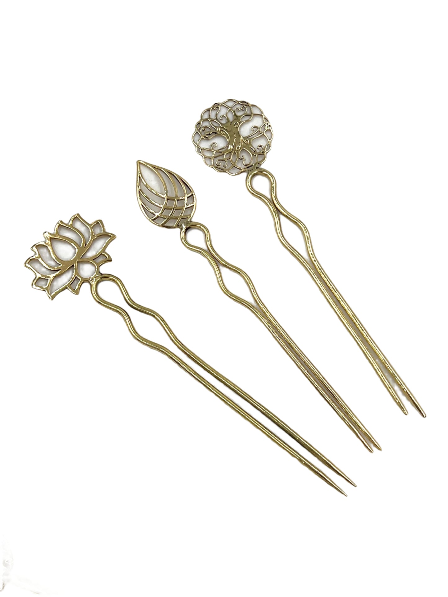 Brass Hair Sticks