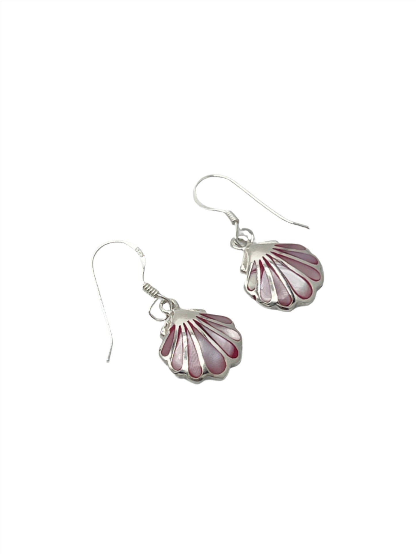 Sterling Silver Shell Earrings