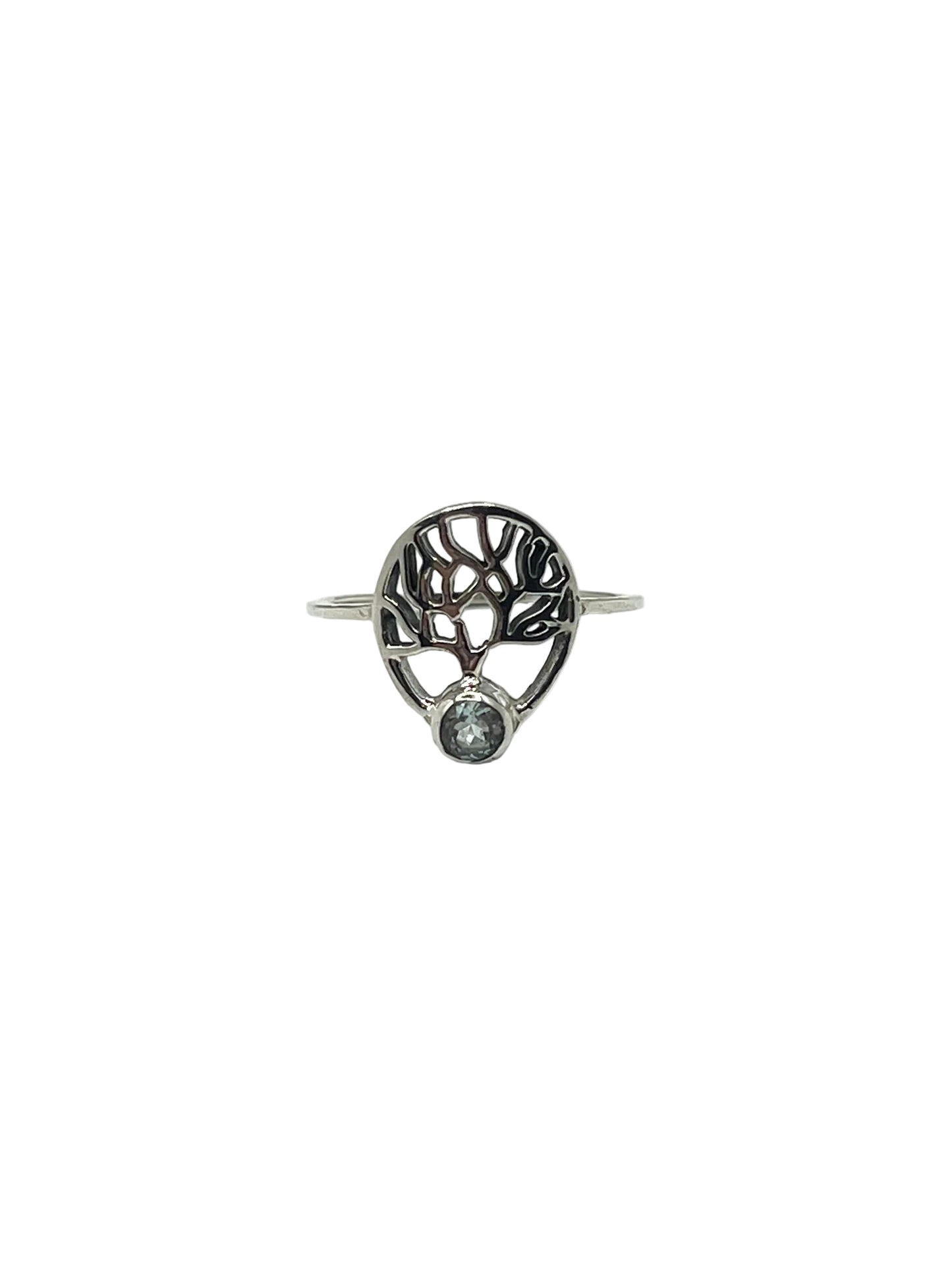 Tree of Life Gemstone Rings
