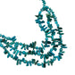 Hand Knotted Chip Turquoise Necklace