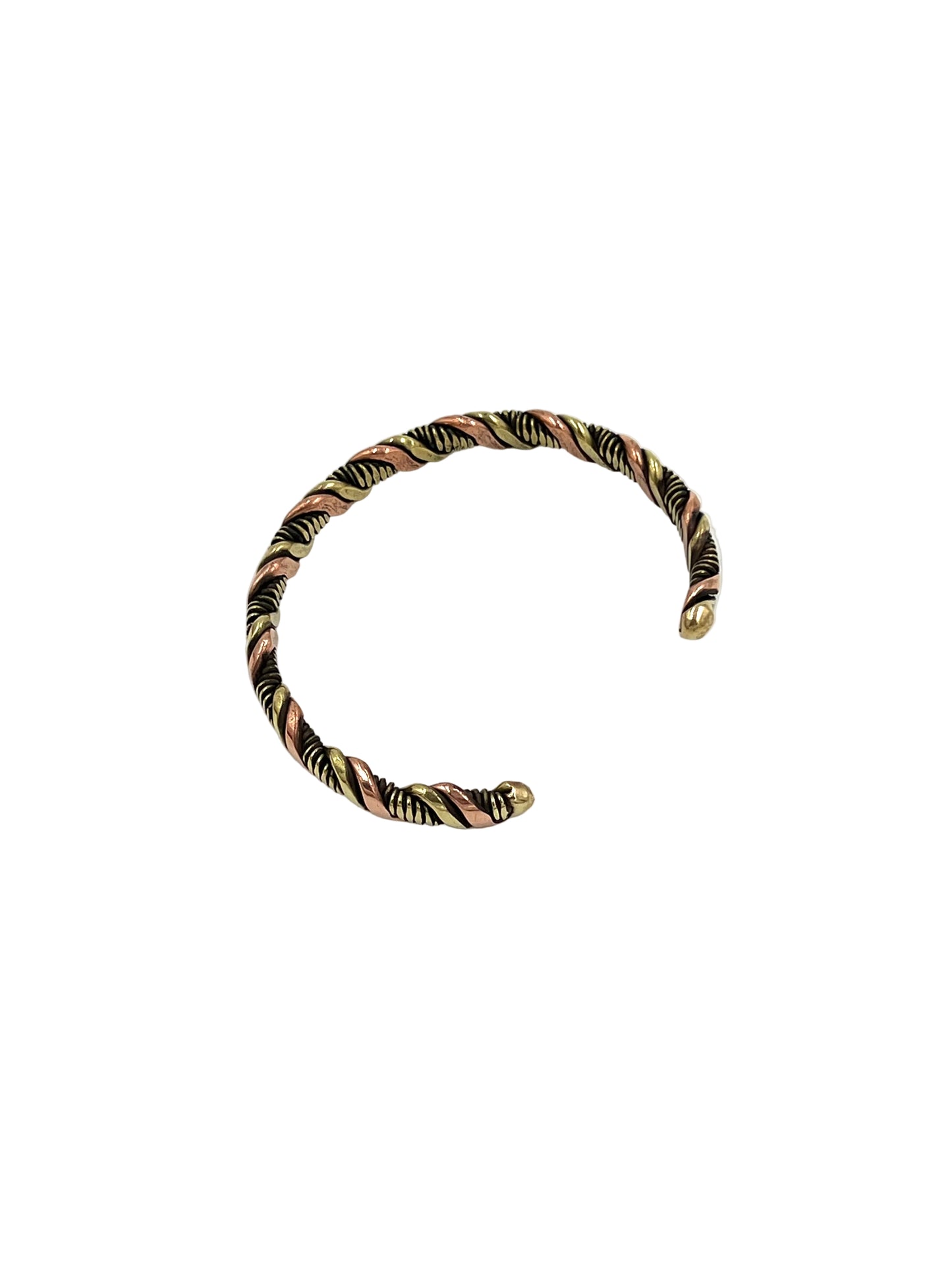 Multi Metal Braided Copper Bracelets