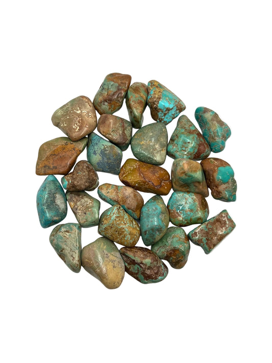 Chinese Turquoise Tumbles