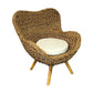 Seagrass & Banana Leaf Cushion Chairs