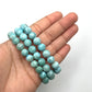 Larimar Round Beaded Stretchy Bracelets
