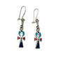 Silver Ankh Earrings