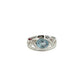 Oval Blue Topaz Ring