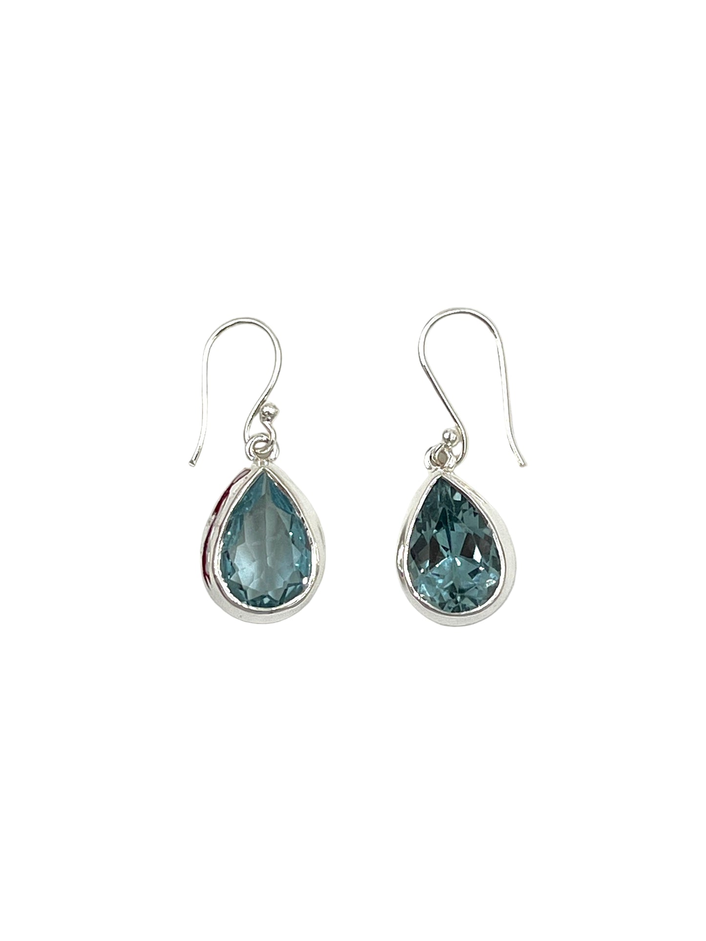 Blue Topaz Earrings