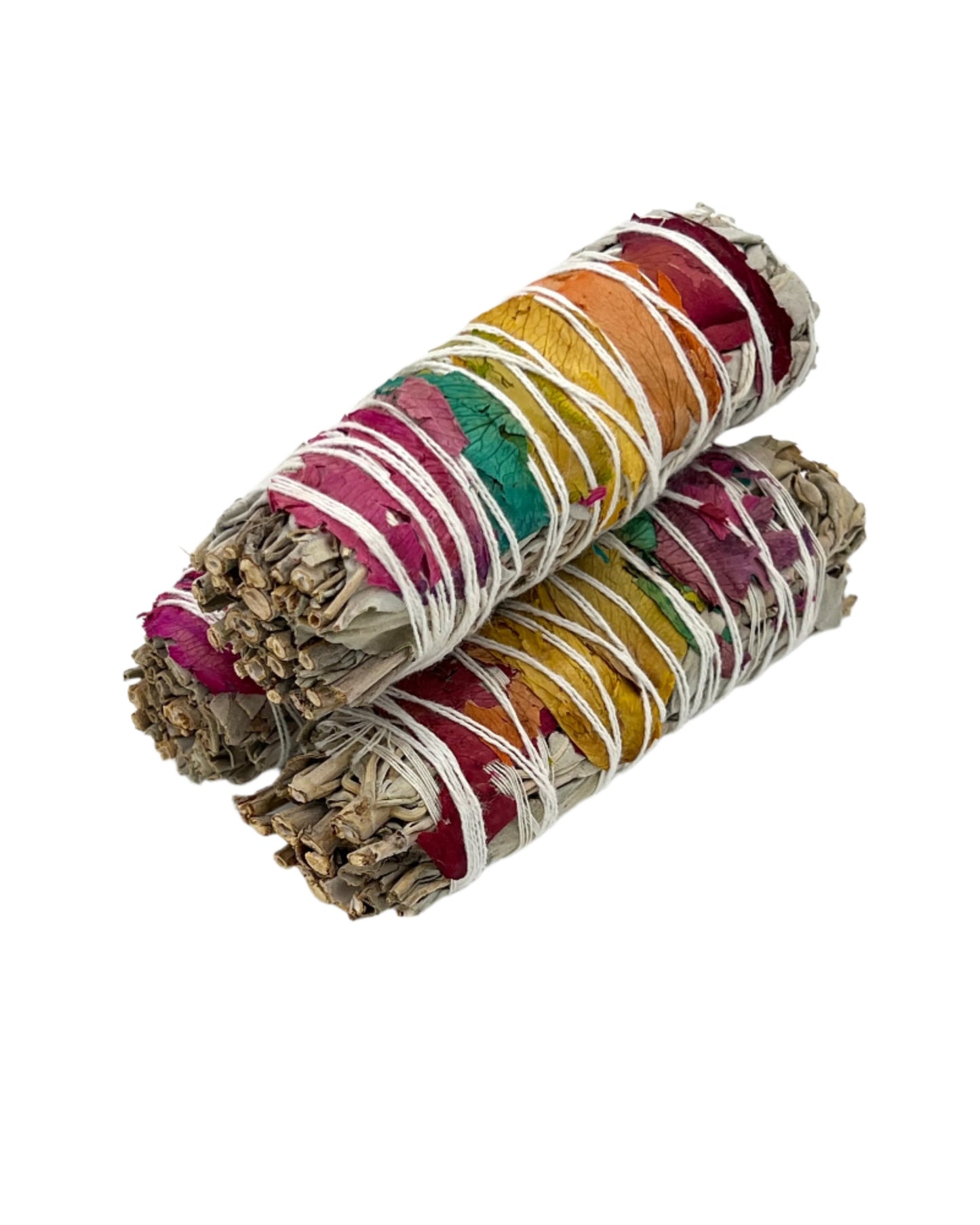 4" Chakra Rose Sage Bundle