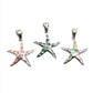 Shell Starfish Pendants
