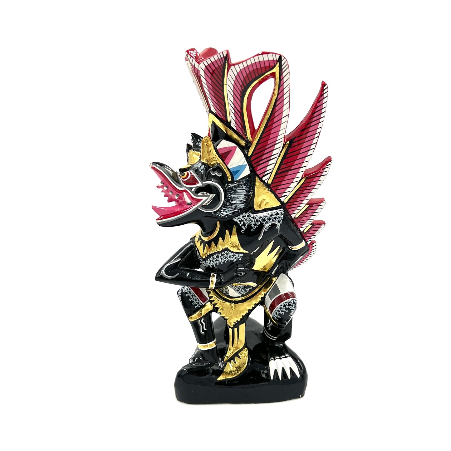Hand Carved & Painted Garuda Statues