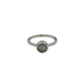 Circle Gemstone Beaded Ring
