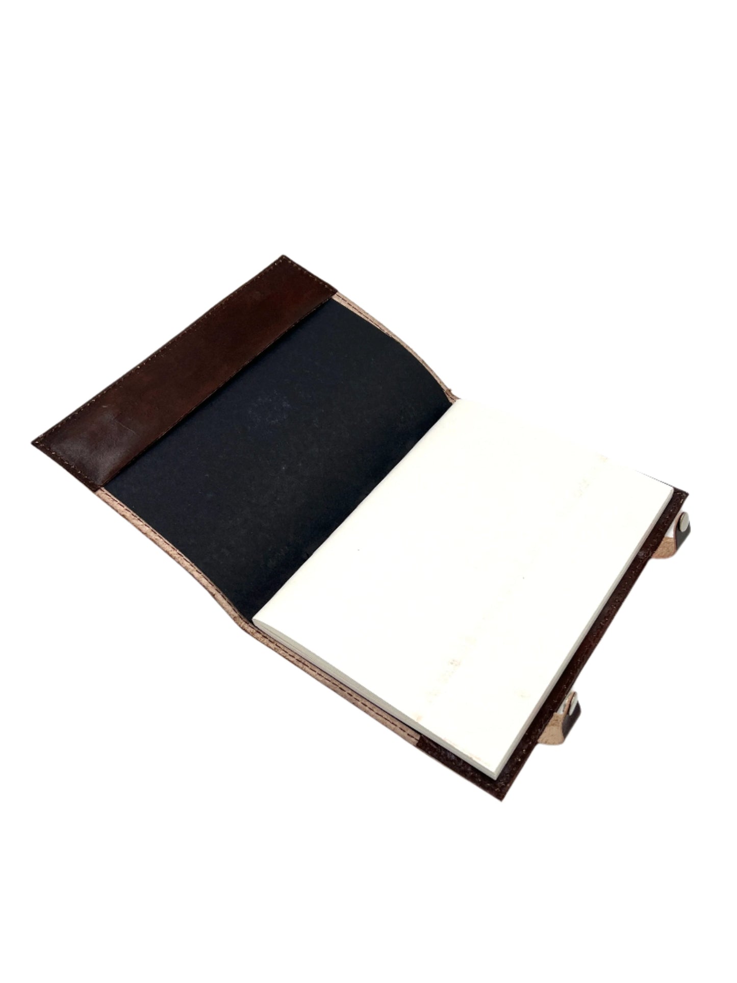 Camel Leather Gemstone Journal | Lotus | 10" x 7" x 1/2"