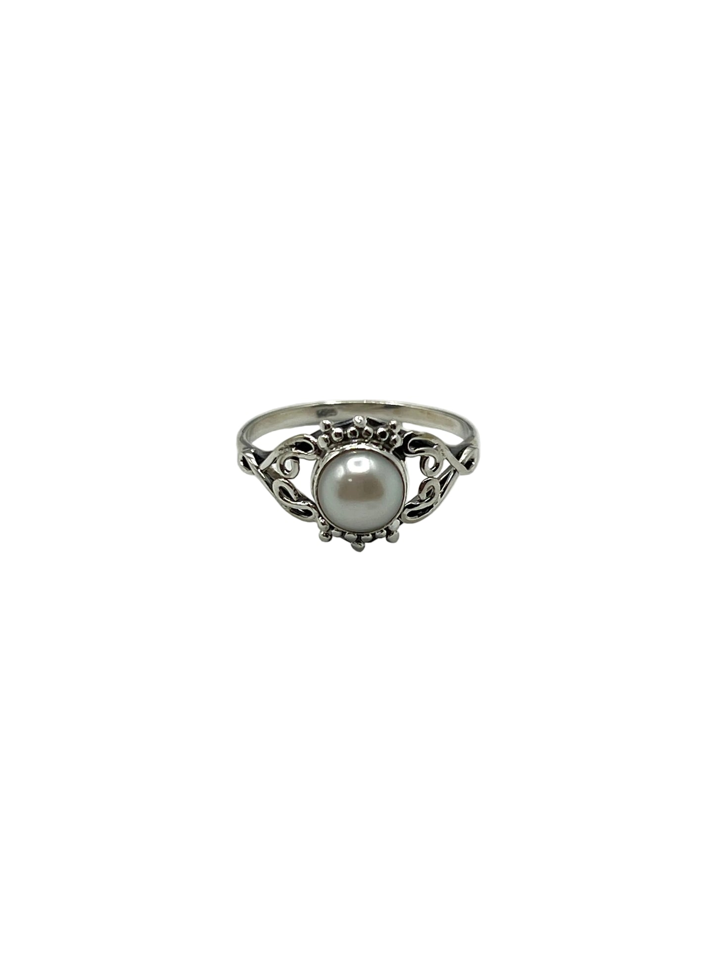 Swirl Filigree Gemstone Rings