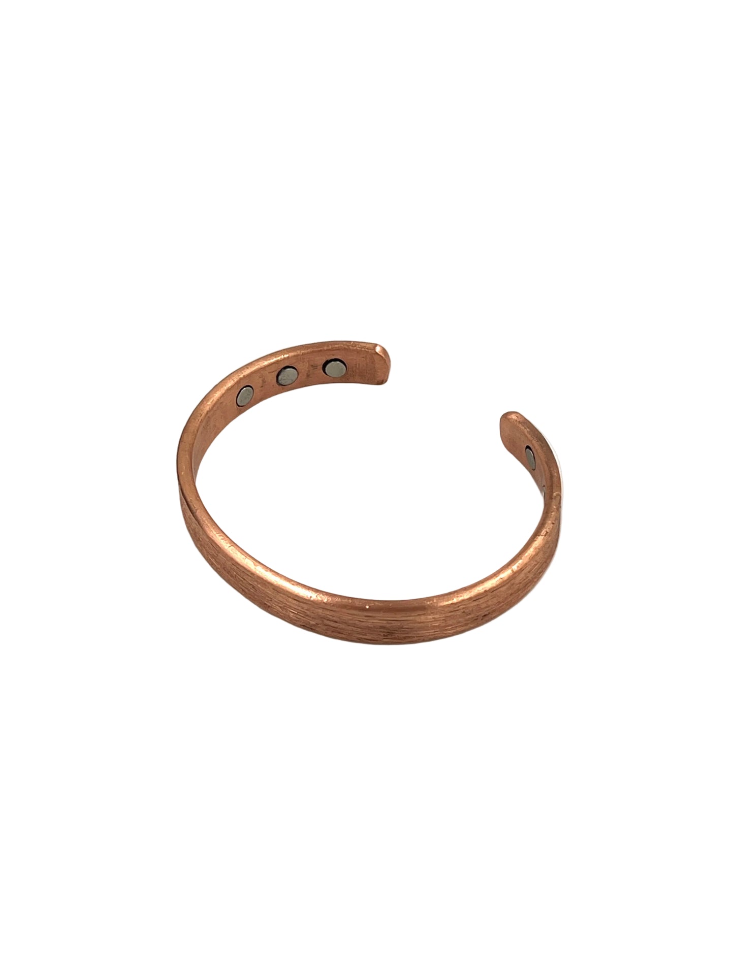 Flat Etched Copper Bracelet