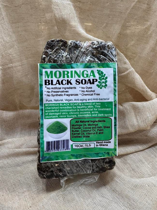 Moringa Black Soap