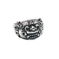 Oxidized Silver Onyx Barong Ring
