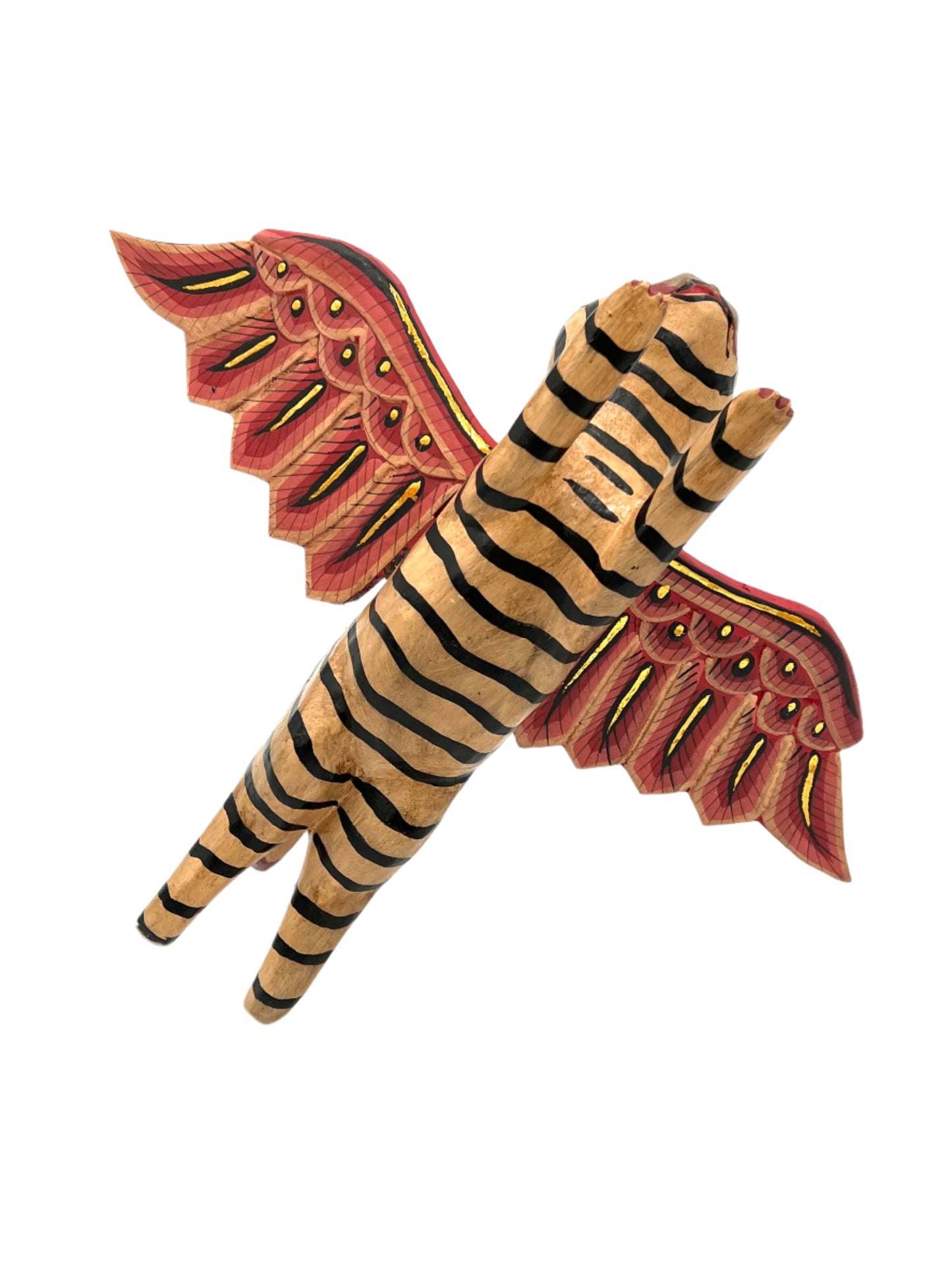 Flying Striped Tan Kitty Spirit Chaser