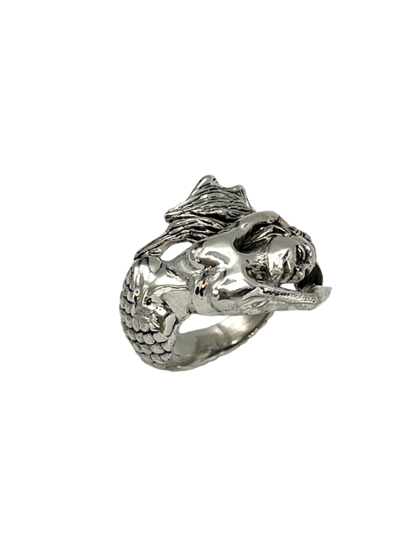 Sterling Silver Mermaid Ring