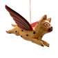 Mini Flying Kitty Spirit Chaser Tan & Black Polka Dot