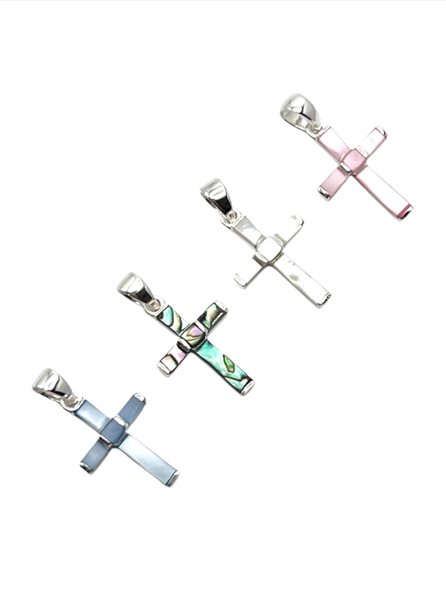 Shell Cross Pendants