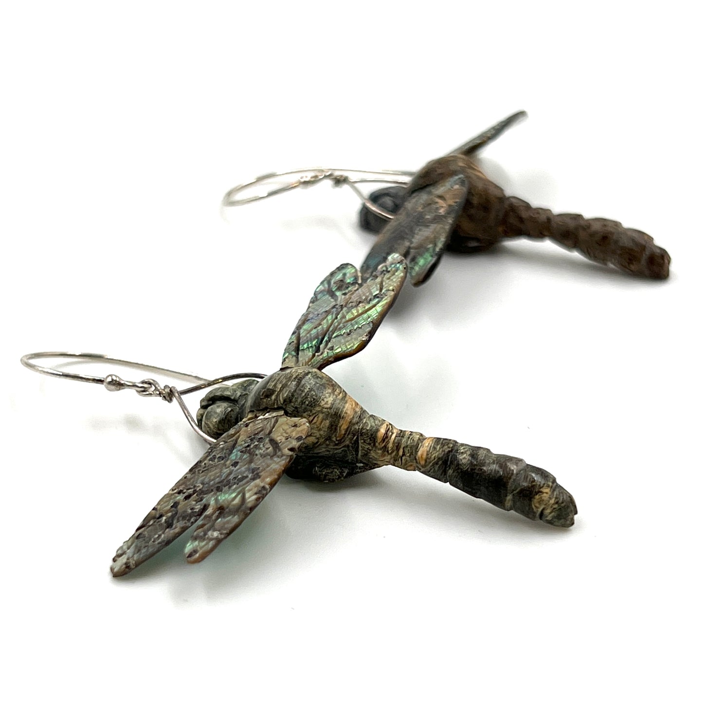 Sterling Silver Dragonfly Earrings