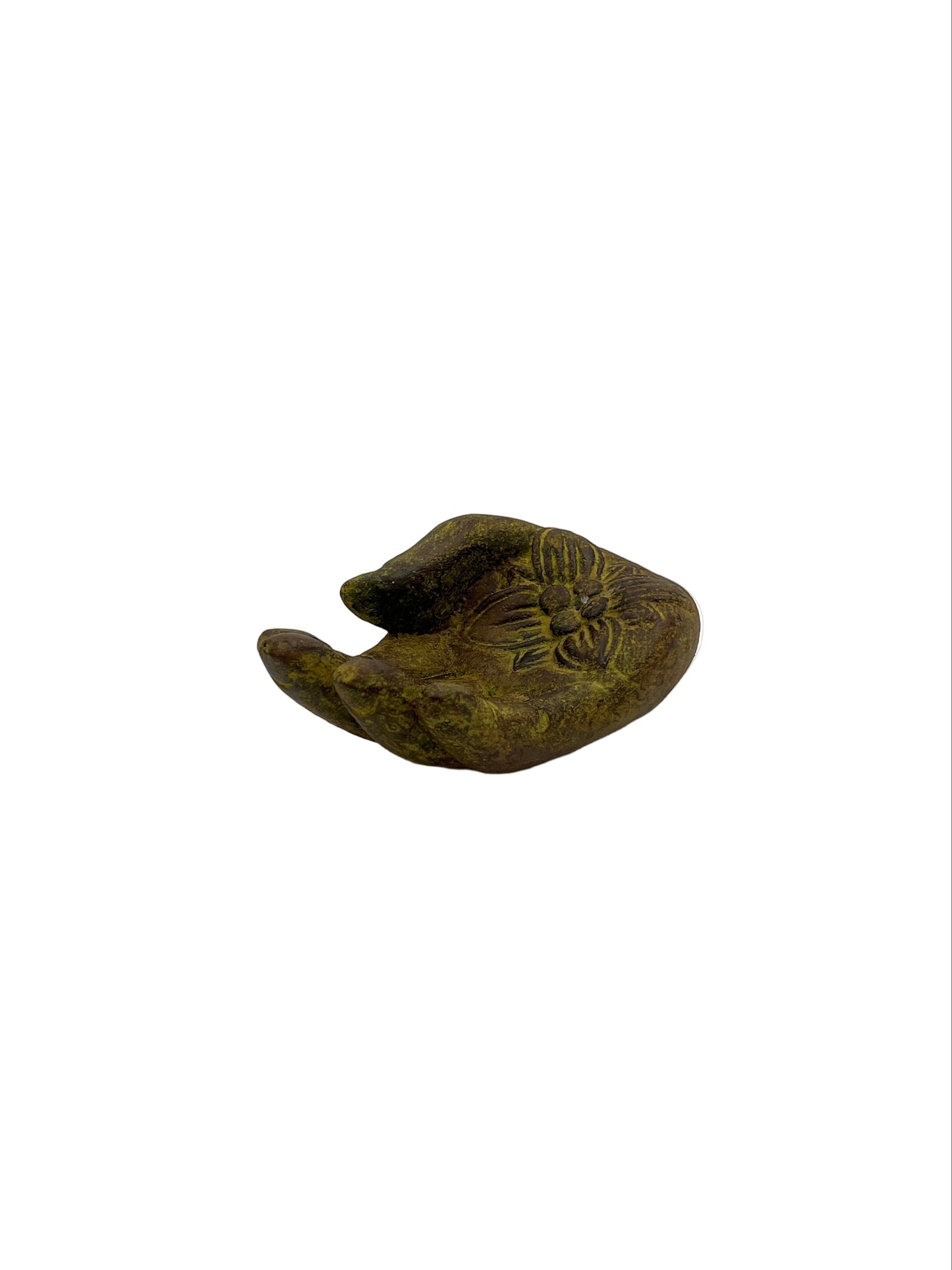 Resin Lotus Hand Incense Burner