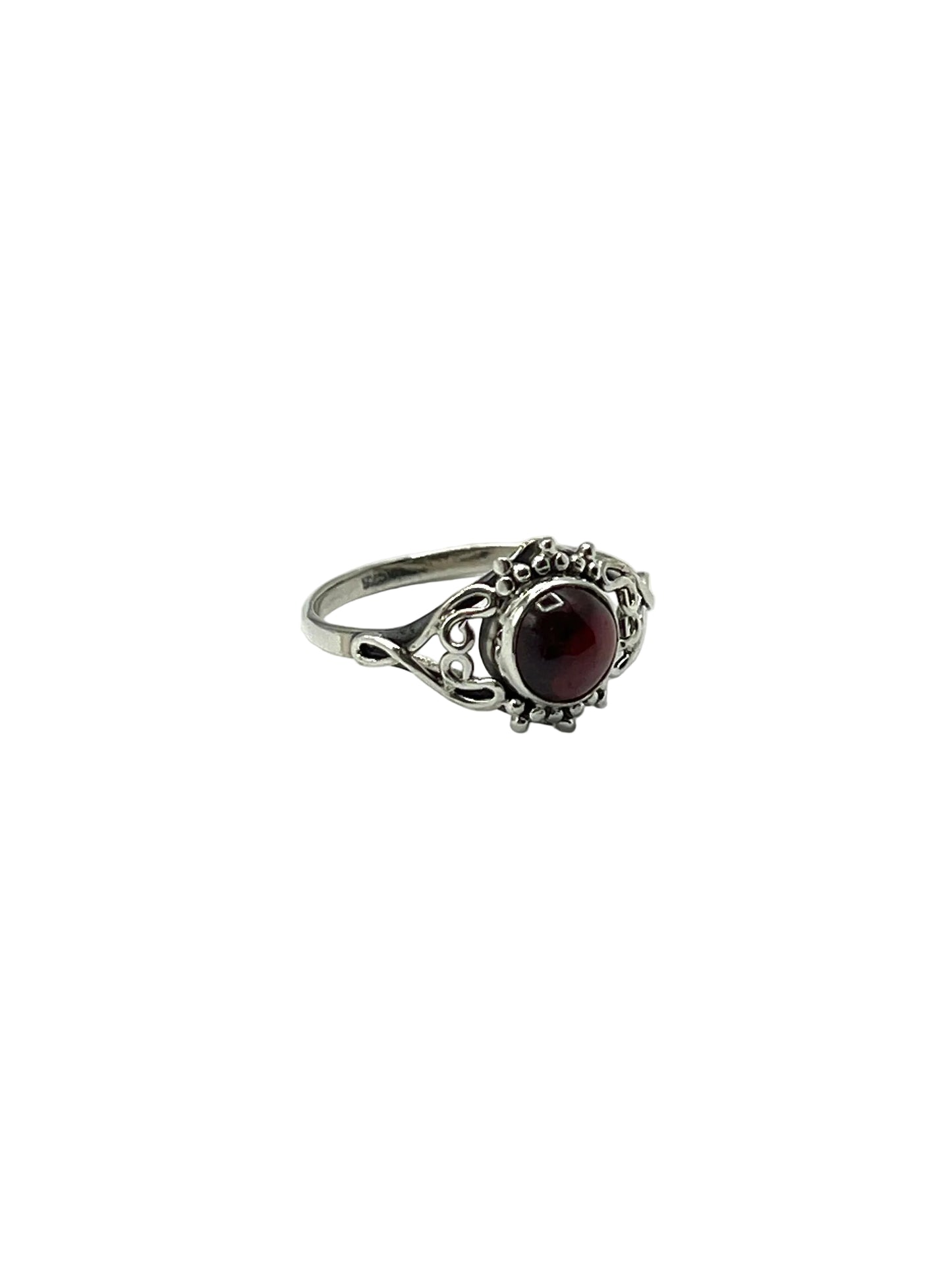 Swirl Filigree Gemstone Rings