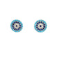 Pavé Evil Eye Stud Earrings