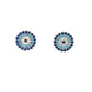 Pavé Evil Eye Stud Earrings