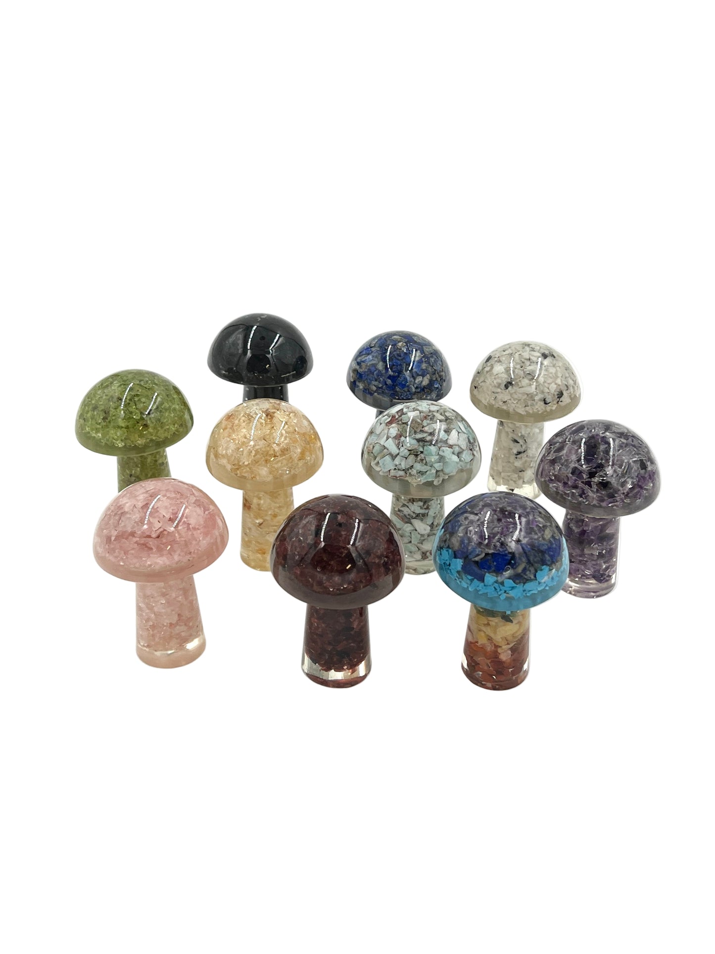 Orgonite Crystal Mushroom