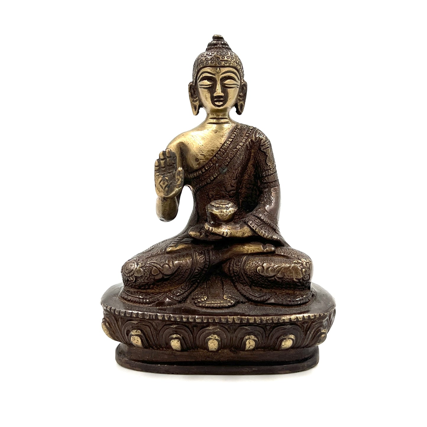 Hand Finished Brass Medicine Buddha Statues