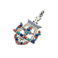 Silver Scarab Temple Pendants