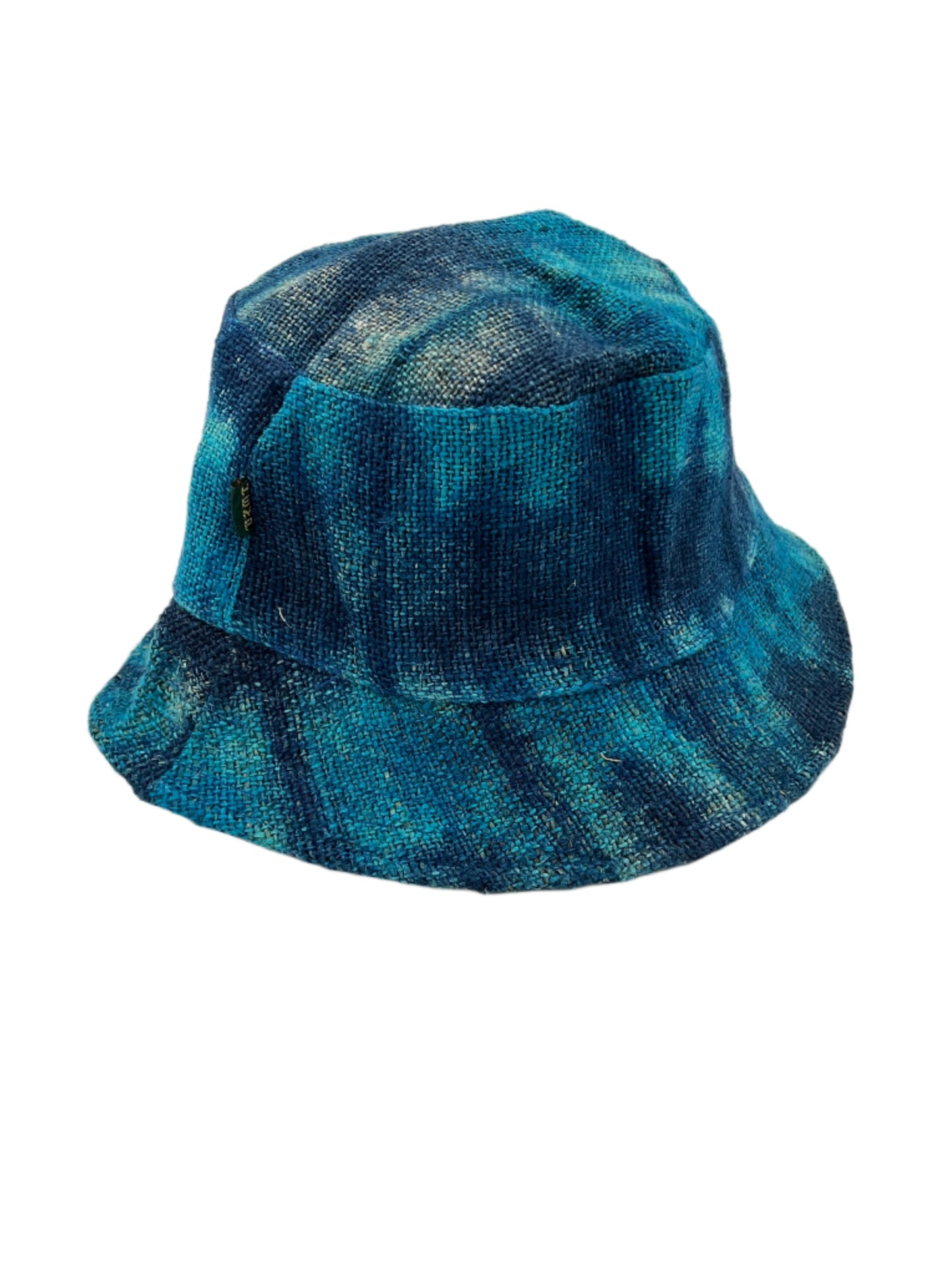 Hemp Blue Tie Dye Bucket Hat